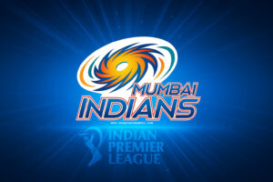 Mumbai Indians Team 2025 with Trophy at Wankhede Stadium