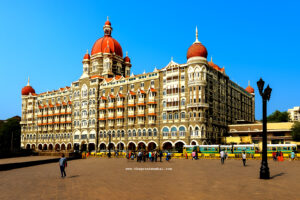 Taj Mahal Palace Hotel Mumbai exterior night view